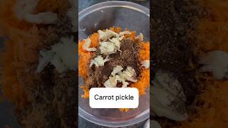 Carrot pachadi chala tasty ga untundi try it out 😋🤤cooking videos recipe telugu carrotpickle [upl. by Novehs]