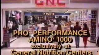 1993 GNC Amino 1000 Commercial [upl. by Irrep98]