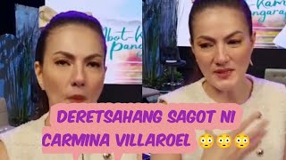 CARMINA VILLAROELS BIG REVELATION carminavillaroel carminaabotkamaynapangarapkylinealcantara [upl. by Zednanreh113]