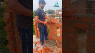 Parapet Wall Design brickwork building parapetwall shorts [upl. by Cob]