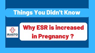 Why is ESR increased in Pregnancy [upl. by Damita430]