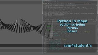 Python in Maya  python scripting  Part01Basics [upl. by Eiznekcm]