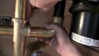 How to Install Plumbing for Underneath your Kitchen Sink stepbystep [upl. by Reitrac104]