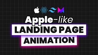 Recreating Apples Addicting Scroll Animation [upl. by Cerellia]