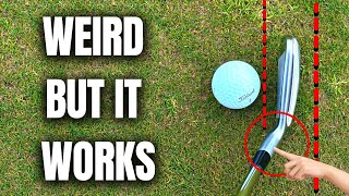 The WEIRD ADJUSTMENT that gets you hitting a DIVOT EVERY TIME with your IRONS [upl. by Grote133]