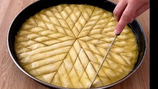 Yufka Açamayanlar İçin 40 Katlı Baklava Tarifi Hazırladım🔥40 Yıllık Baklava Tarifim ✅🔥 [upl. by Beaudoin]