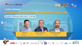 Hybrid Seminar APARI amp MS Amlin Charterers Liability Coverage Risk Management and Claims [upl. by Reamy]