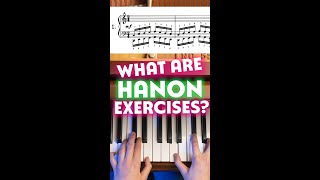 What Are Hanon Piano Exercises shorts [upl. by Ahseya970]