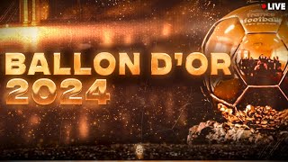 🔴 CEREMONIE BALLON DOR 2024 LIVE  🔥🇧🇷LE SACRE POUR VINICIUS RODRI BELLINGHAM  BALLON DOR LIVE [upl. by Nanaek]