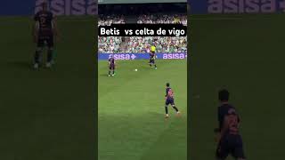 Betis vs celta de vigo [upl. by Yemrots]