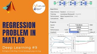 Regression Problem in MATLAB  Deep Learning  MATLABHelper [upl. by Iaj24]