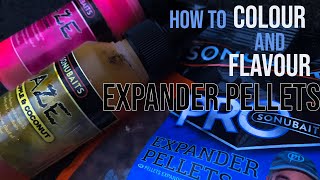 How To Colour And Flavour Your Expander Pellets  Back To Basics [upl. by Ahcire]