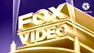 REUPLOAD Fox Video 1991 Logo Widescreen [upl. by Oiramal]