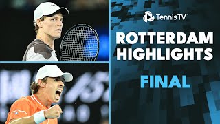 Jannik Sinner vs Alex De Minaur For The Title 🏆  Rotterdam 2024 Final Highlights [upl. by Clara]