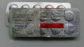 Bilastine 20 mg and Montelukast 10 mg tablet  Montek BL Tablet [upl. by Rhtaeh]