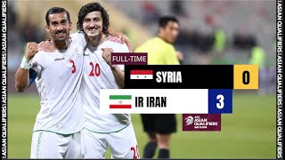 AsianQualifiers  Group A  Syria 0  3 Islamic Republic of Iran [upl. by Aleek440]