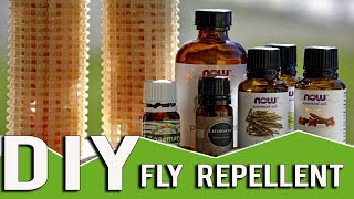 Homemade Fly Repellent Hangers For Your Barn Using Essential Oils [upl. by Bully]