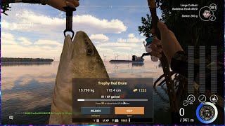 Fishing Planet  Drum Hunt  Fresh Bait Mission [upl. by Maje]