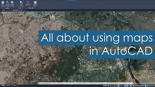 All about using maps in AutoCAD [upl. by Edris]