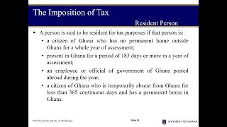 Lecture 2 Chargeable and Assessable Income  Taxation [upl. by Leo]