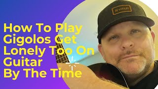 Gigolos Get Lonely Too Guitar Tutorial The Time [upl. by Adnawed]