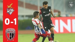 Hero ISL 201819  ATK 01 NorthEast United FC  Highlights [upl. by Airamak]