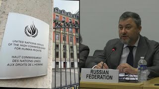 ONU pede explicações à Rússia por transferência de crianças ucranianas  AFP [upl. by Eitsyrk]