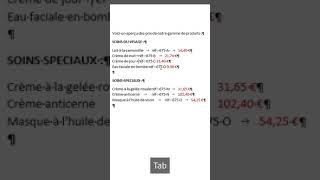 Convertir un texte structuré en tableau avec bordures [upl. by Maximo]