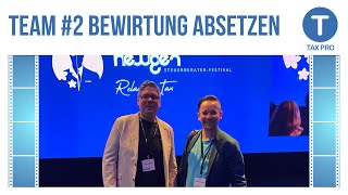 Bewirtung von der Steuer absetzen So gehts TaxPro Team 2 [upl. by Sorcha141]