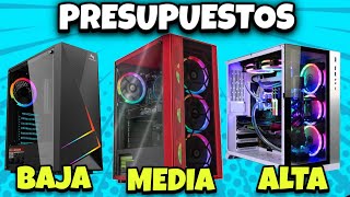 LOS 3 MEJORES PRESUPUESTOS PARA UNA PC GAMER 2024 [upl. by Clea553]