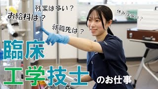 【臨床工学技士】なりたい医療職、やりたい仕事を比較しよう [upl. by Evetta]