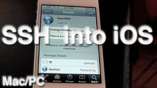 How to SSH into your iOS Device Access File System [upl. by Llenrac]