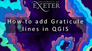 QTutorial 1 How to add lines of Graticule in QGIS [upl. by Polard411]