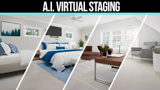 AI Staging for Real Estate Too Good To Be True VirtualStagingAIapp Review [upl. by Aynotan]