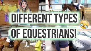 Different Types of Equestrians  Equestrian Prep [upl. by Llirrehs642]