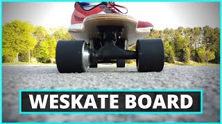 WeSkate 35quot Electric Skateboard Review [upl. by Gunas202]