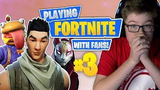 Playing Fortnite with FANS 3 [upl. by Kissner]