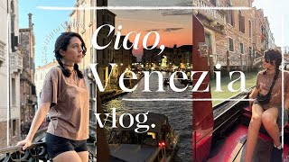 VENECIA Italia 🛶⁀જ✈︎ GIRLS trip🍕 gondolas sightseeing  comida vloggg  ⋆˚࿔･ﾟ☾ [upl. by Berthold]