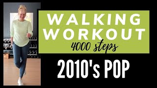 2010s Pop Walking Workout  30 Minute easy to follow Walking Exercise at Home [upl. by Llyrat]