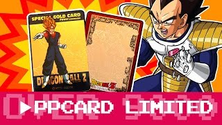 carte dragon ball ppcard limited 3000 amada  dbz card [upl. by Adyaj]