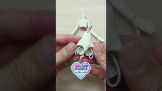 Restring Your BJD Doll Tutorial  Ten Thousand Escape Plans Angel Girl [upl. by Ijar]