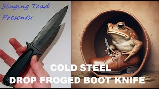 Cold Steel Drop Forged Boot Knife [upl. by Yreffej597]