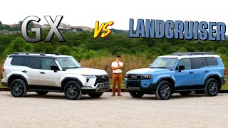 This Lexus GX vs Toyota Land Cruiser Buy THIS One [upl. by Nyladnek]