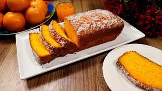 Best Orange Cake Recipe 🍊 Tea Time Orange Cake Recipe By Tasty Food with Maria [upl. by Maxim70]