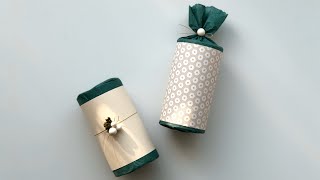 ENG높은 원통 선물포장법Gift wrapping High cylindrical gift box  Gift wrapping 61 [upl. by Inhsor869]