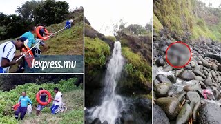 RivièredesAnguilles un cadavre retrouvé près de la falaise [upl. by Eslud184]