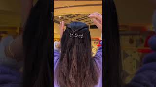 Hair braiding tutorialquot Hair braiding style quotShawl hairquot Simple bun hair [upl. by Yatnohs]