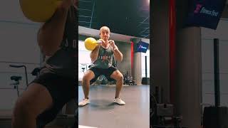 Kettlebell Functional Training flow kettlebell weights training fitness kettlebellworkout [upl. by Ahtilat]