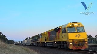 Trains Around Geelong  Australia [upl. by Anilac712]