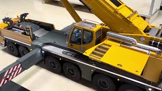 Operation video of 114 1350 RC hydraulic crane truck with PL18EV controller [upl. by Yahsat]